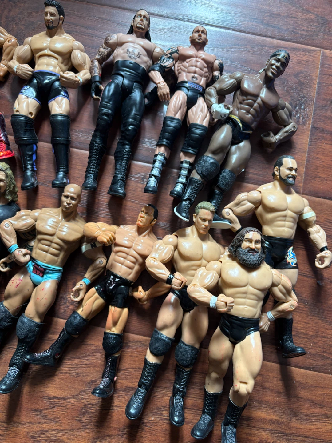 WWE WWF Action Figures 2003 2005 2010 the undertaker the rock - photo 2