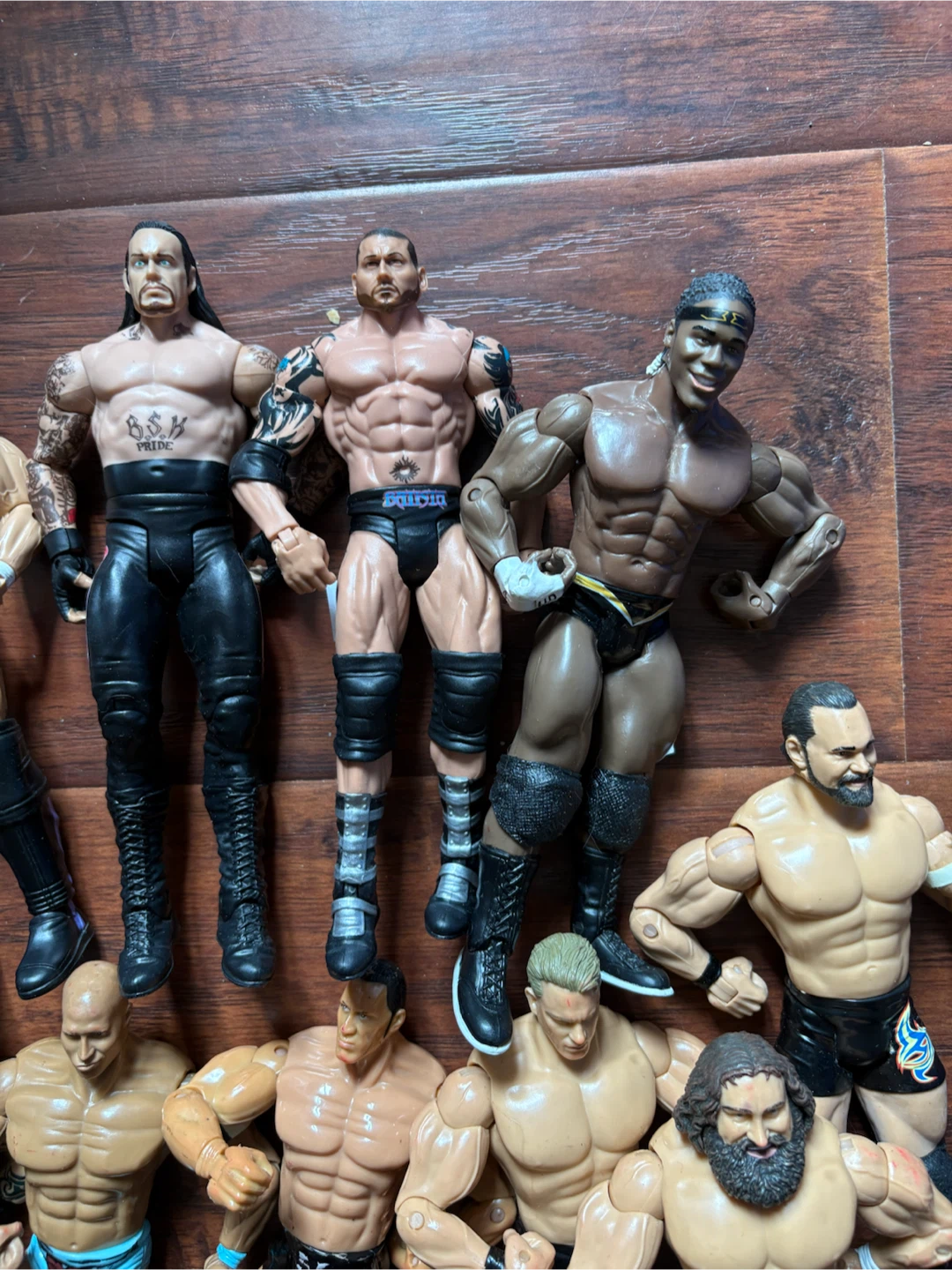 WWE WWF Action Figures 2003 2005 2010 the undertaker the rock - photo 5