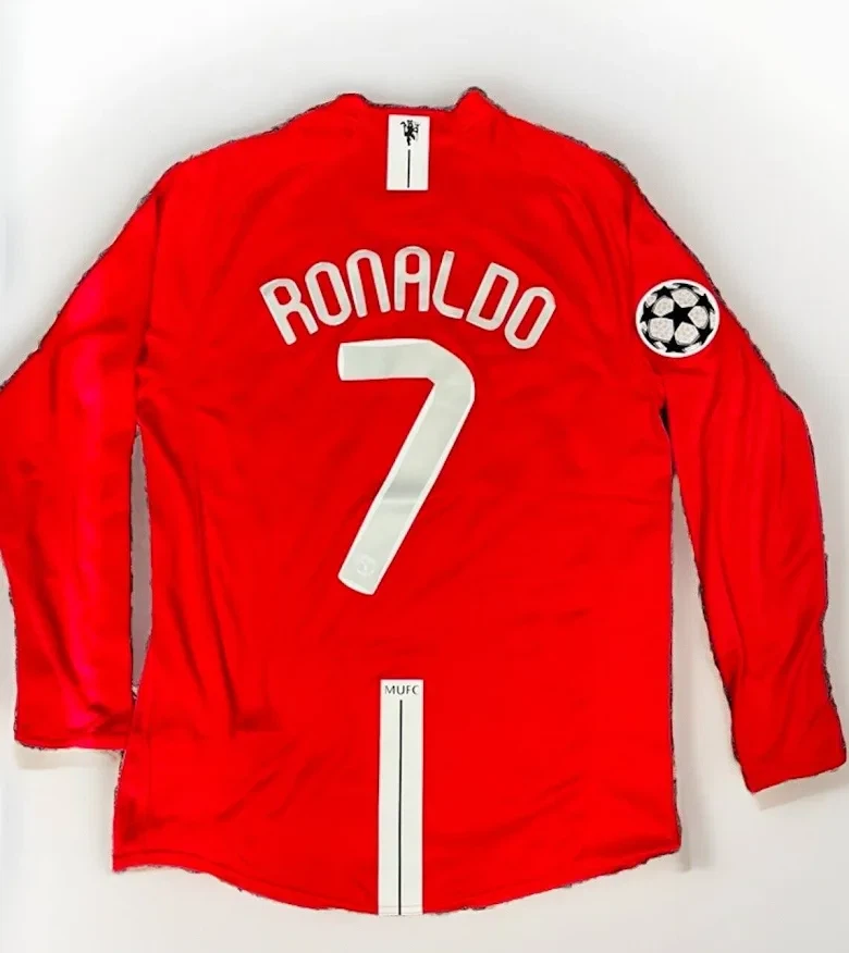 Manchester United Ronaldo 2008 Long Sleeve Football Jersey - photo 2