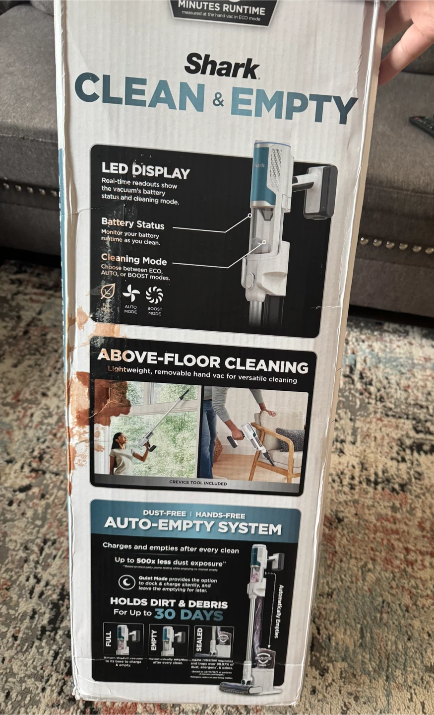 Shark Clean & Empty Cordless Vacuum - photo 3
