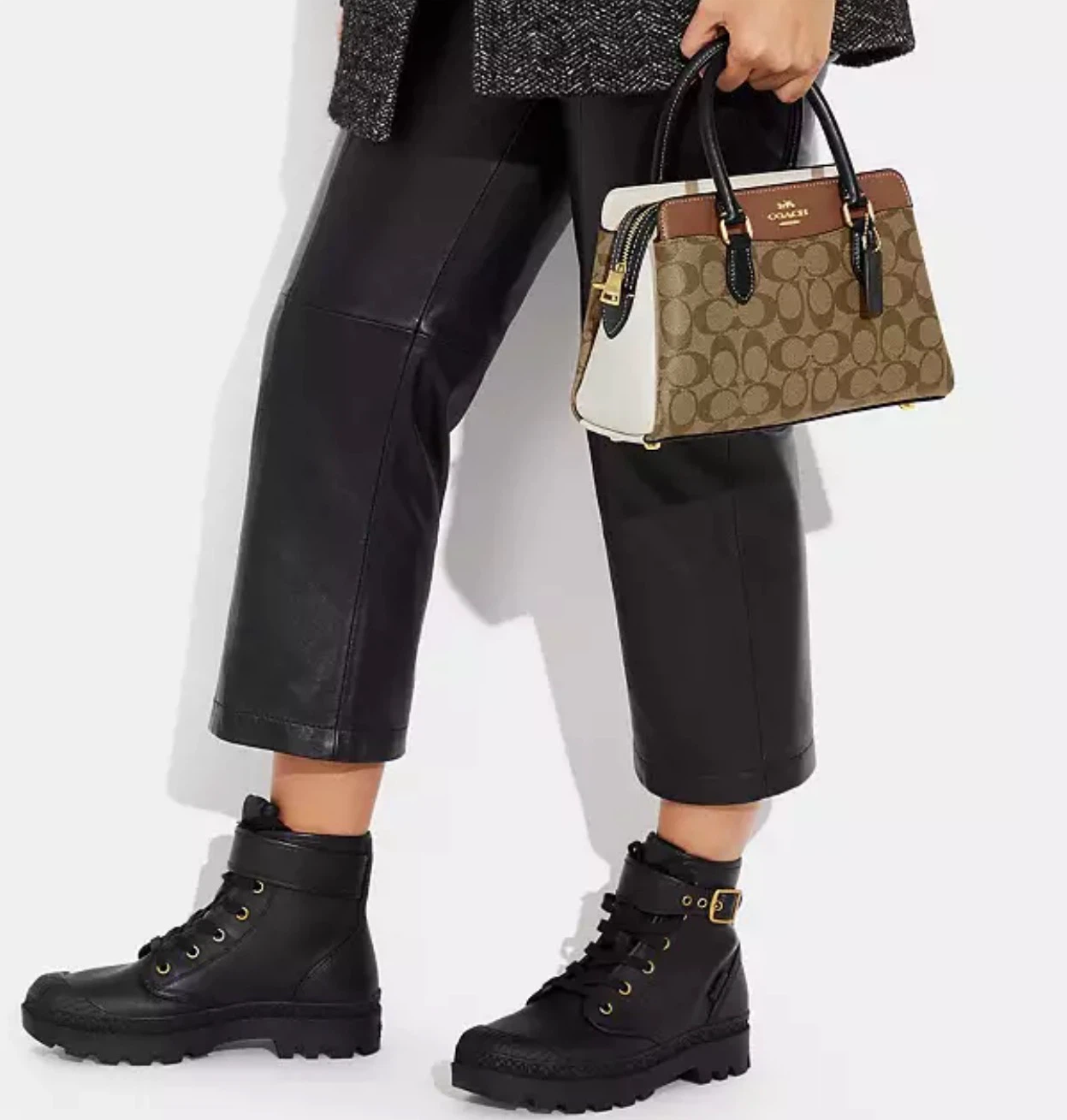 Coach Signature Canvas Top Handle Bag - photo 3