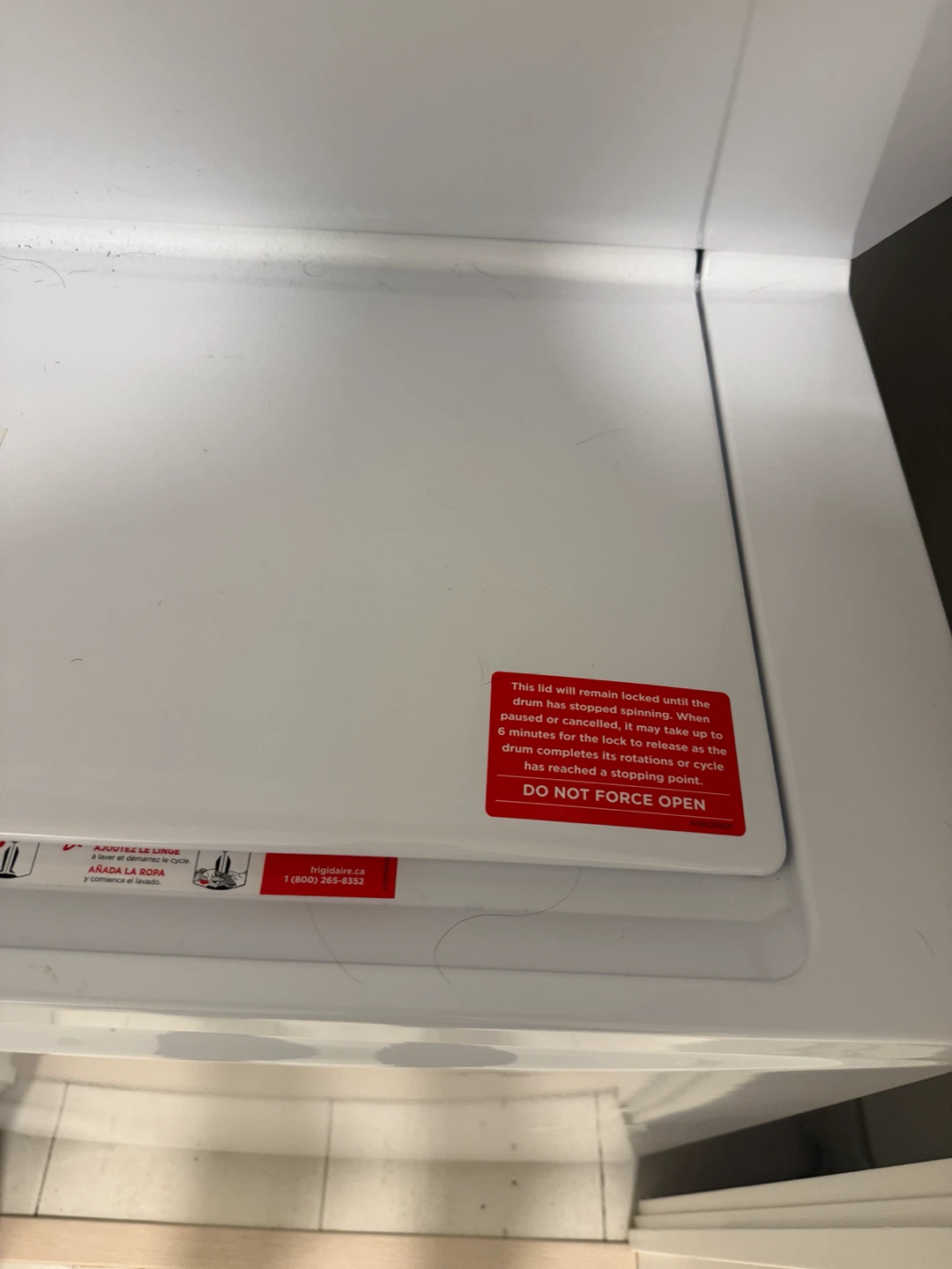 Frigidaire Quiet Pack Stackable Washer & Dryer - photo 3