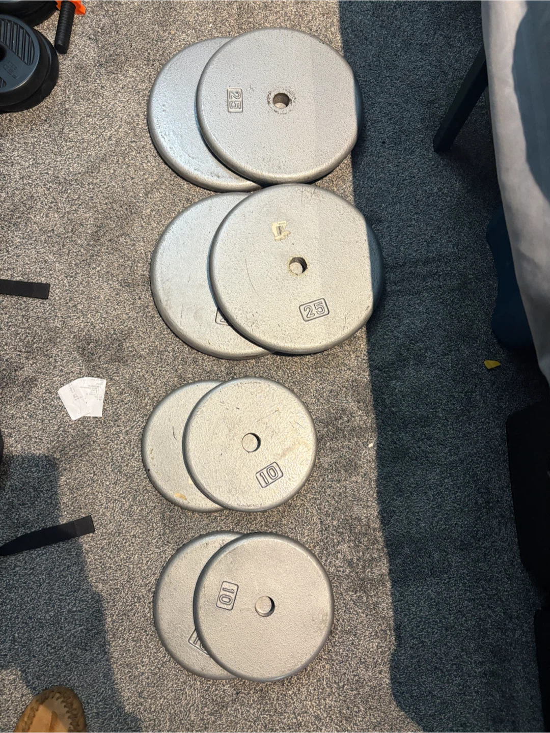 Set of 4 Weight Plates
