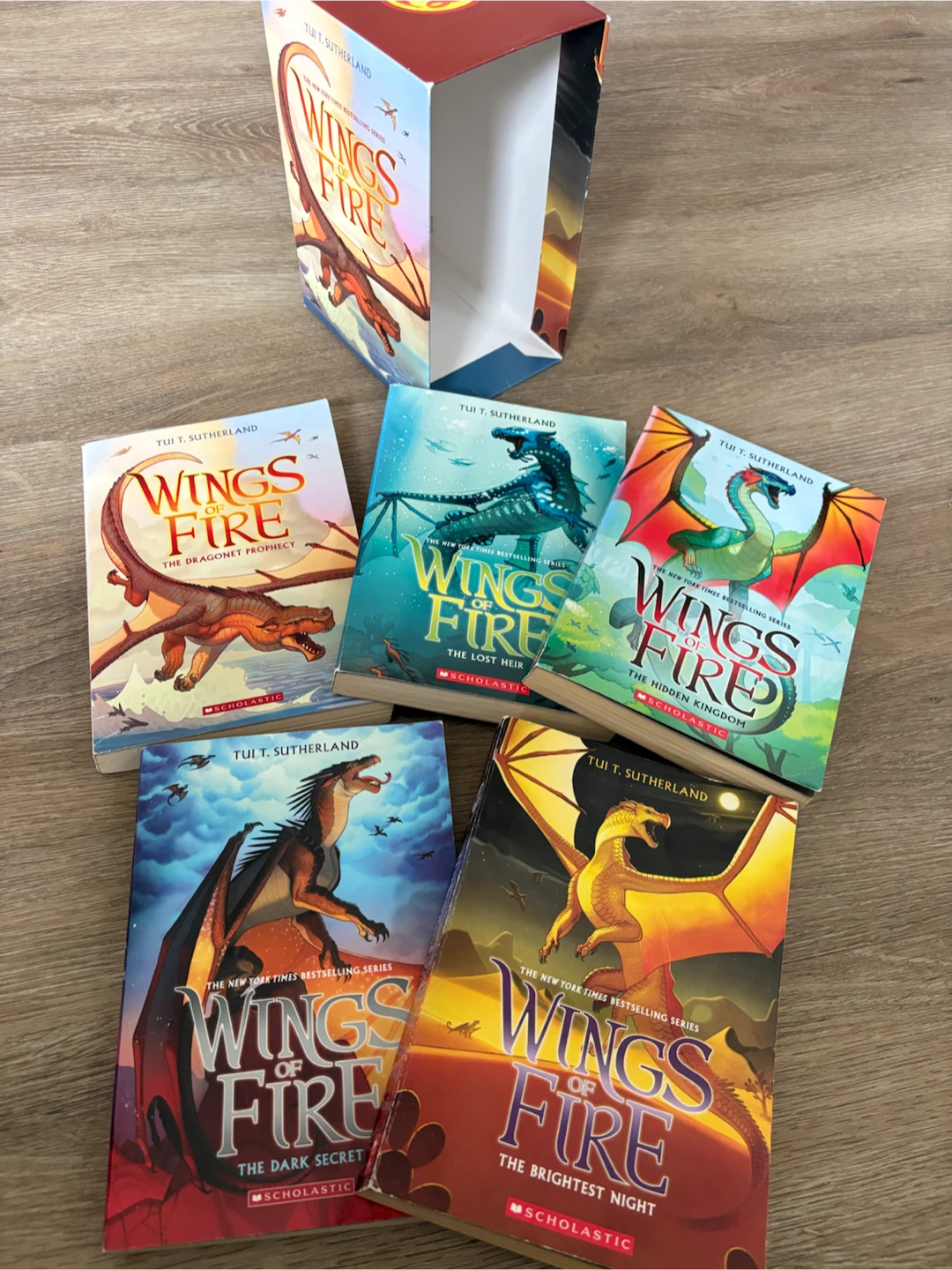Wings of Fire Books 1-5