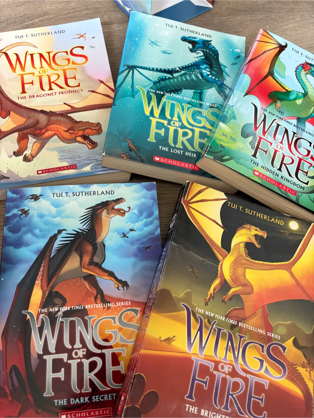 Wings of Fire Books 1-5 - photo 2