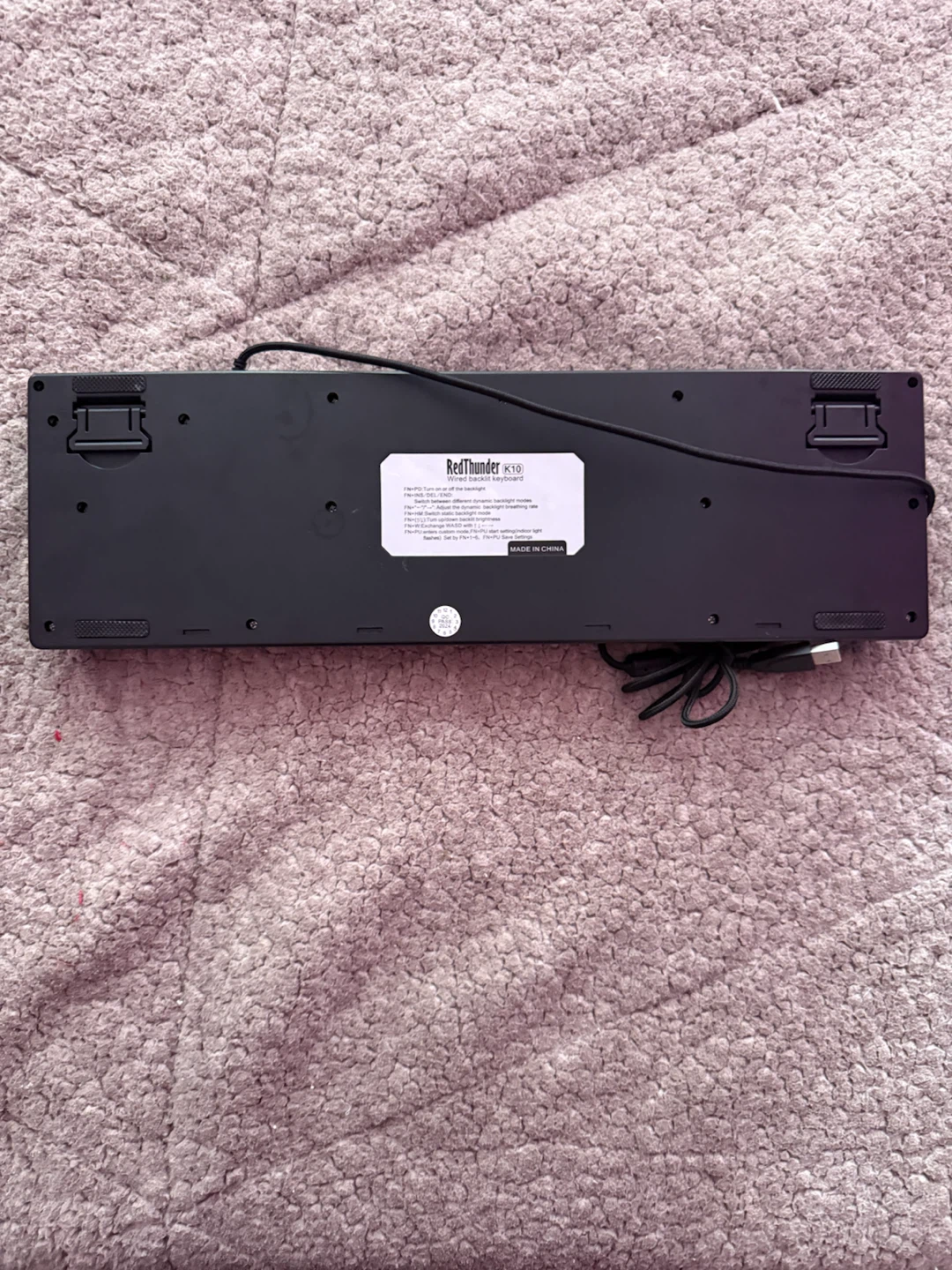 RedThunder K10 Keyboard - photo 2