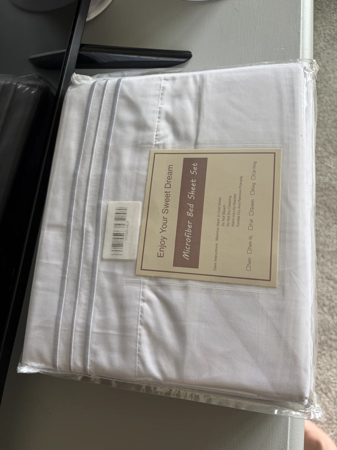 Queen Microfiber Bed Sheet Set - photo 2