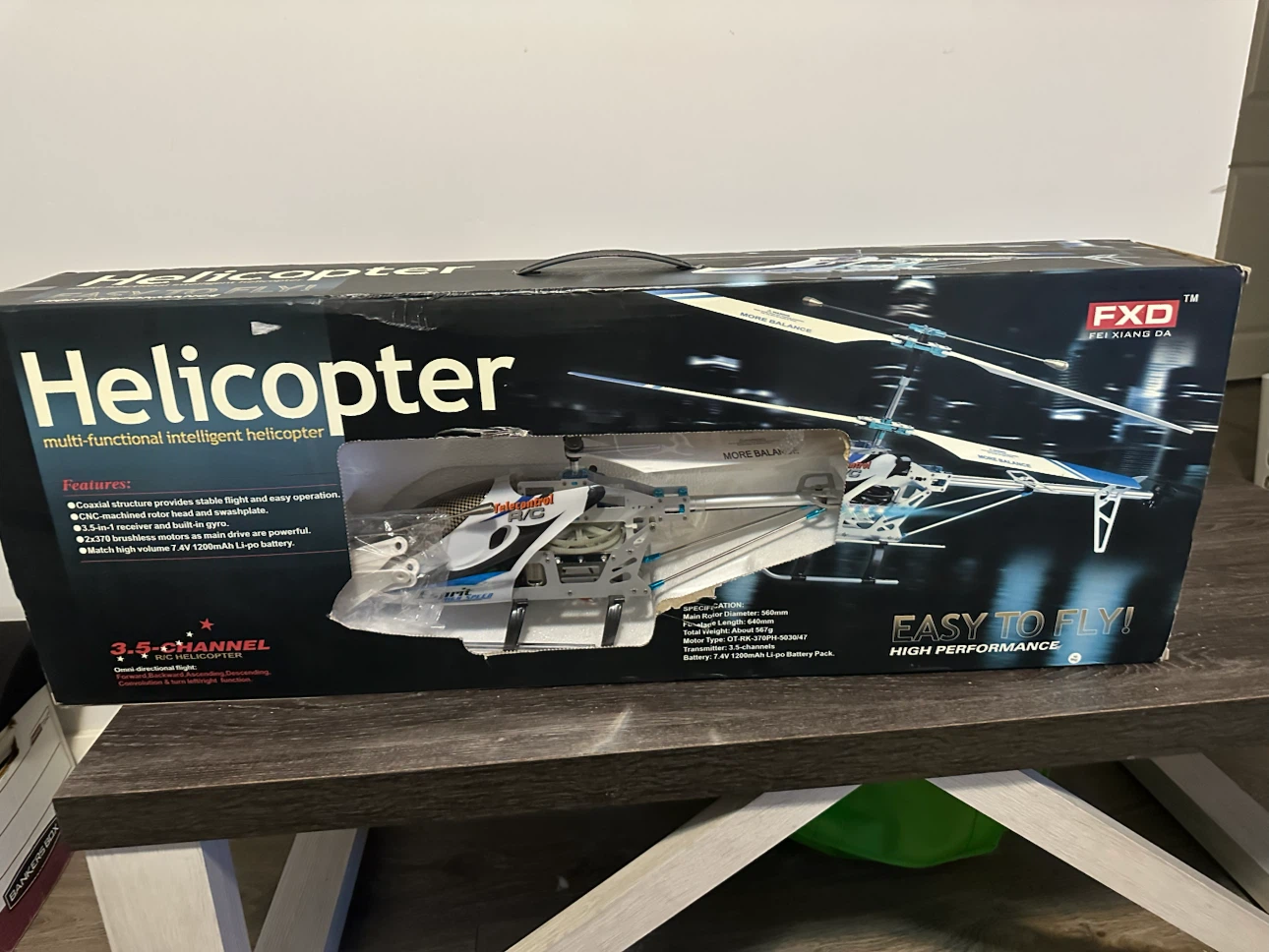 FXD Fei Xiang Da 3.5 Channel RC Helicopter