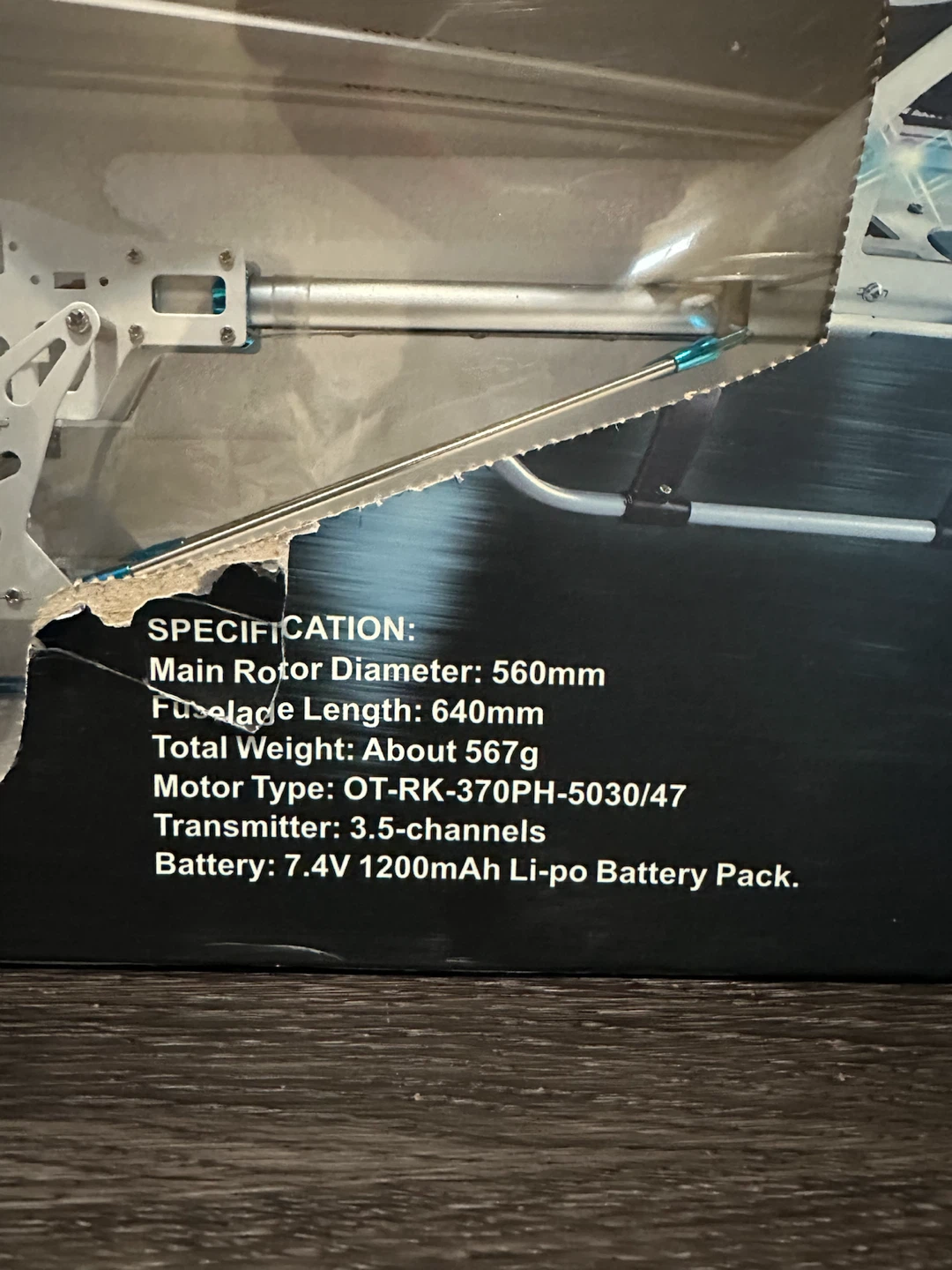 FXD Fei Xiang Da 3.5 Channel RC Helicopter - photo 2