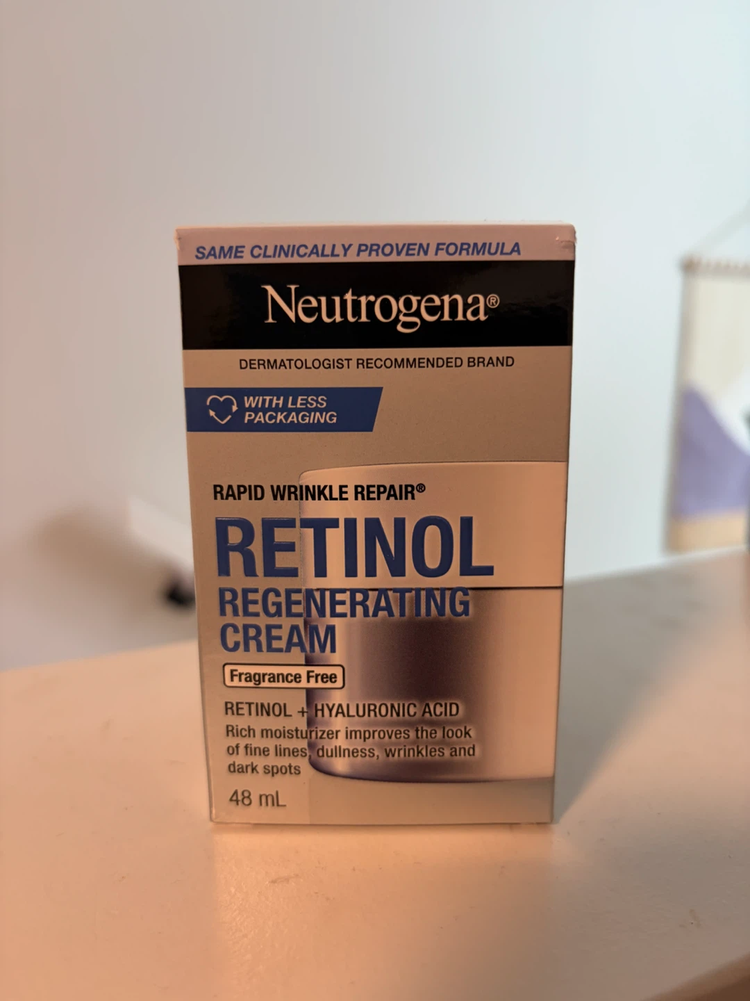 New Neutrogena Rapid Wrinkle Repair Retinol Cream
