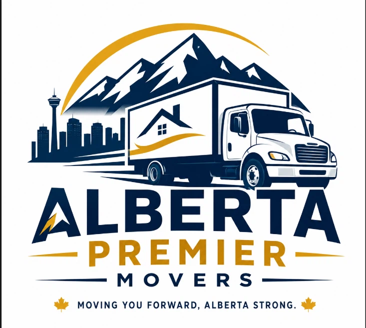 Alberta Premier Movers Logo Sticker
