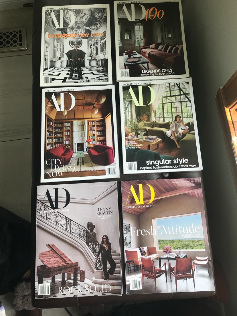 Architectural Digest Magazines