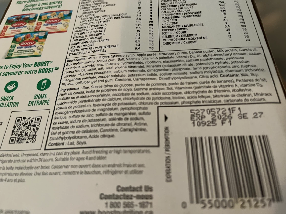 Nestle Boost Kids Enfants Fruit Essentials Drinks - photo 5