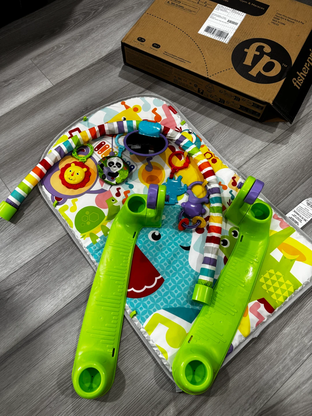 Fisher-Price Baby Playmat Deluxe Kick & Play Piano Gym - photo 3