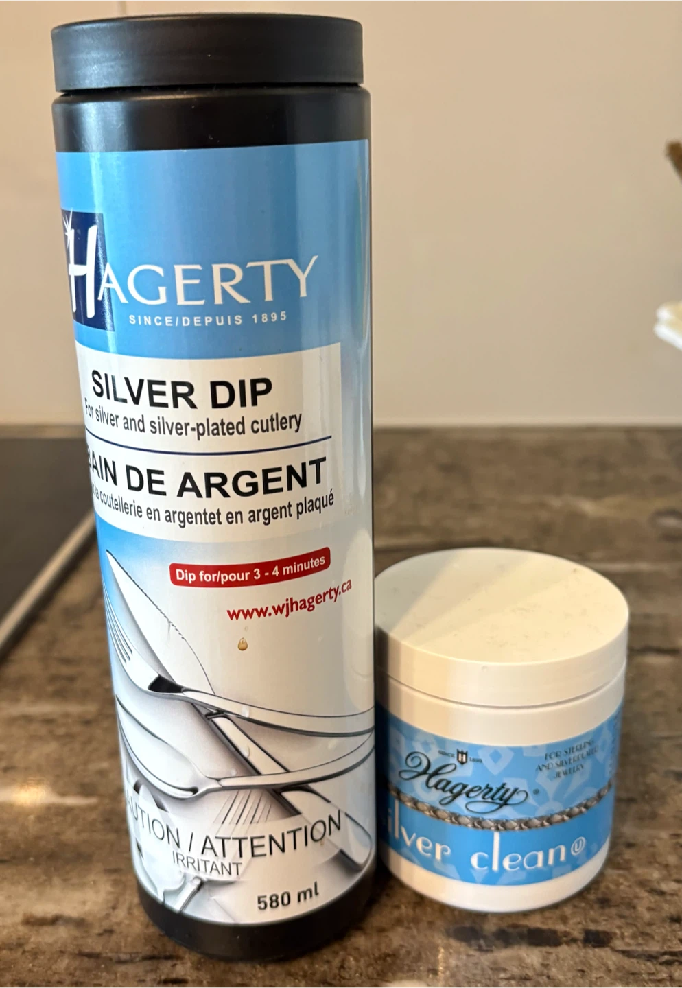 Hagerty Silver Dip & Silver Clean Set