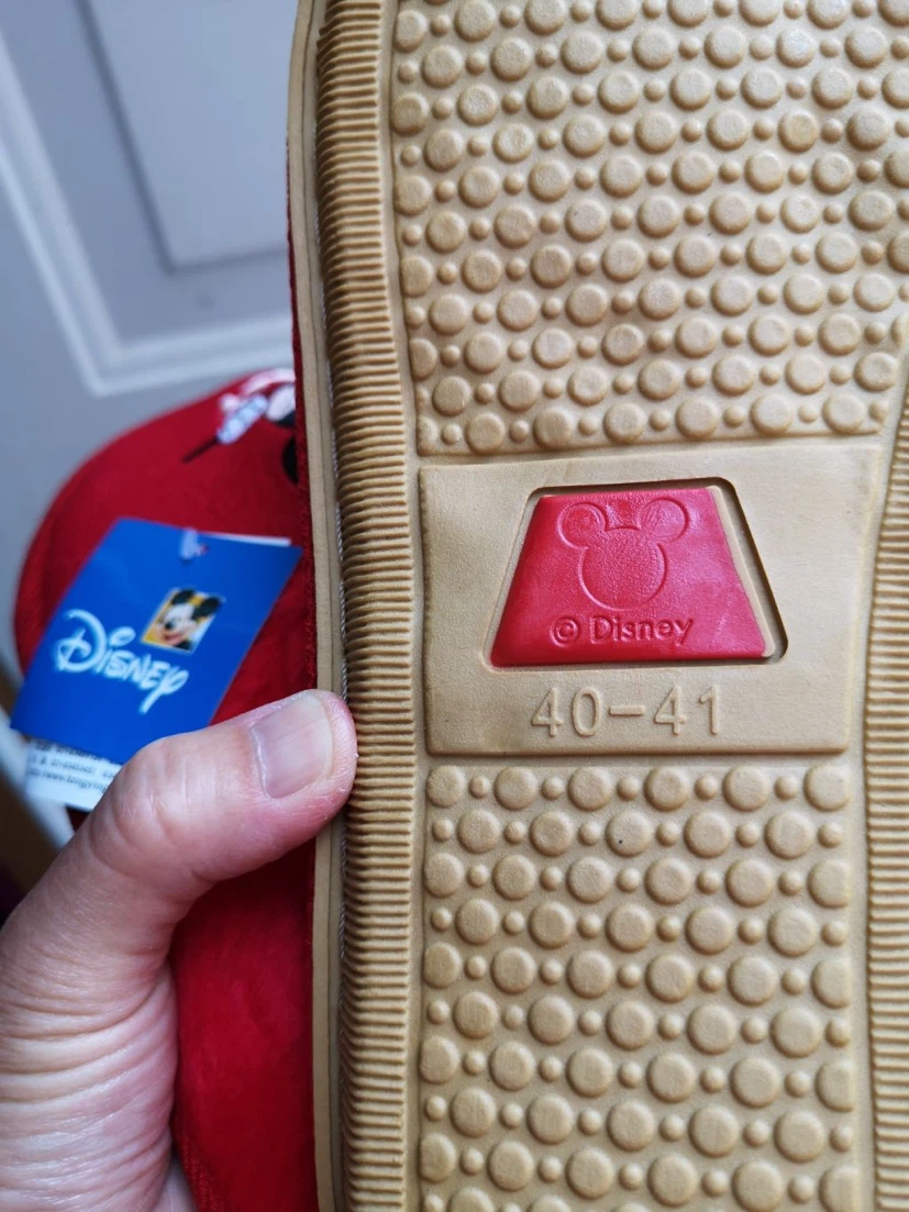 Disney Mickey Mouse Slippers Size 40-41 - photo 4