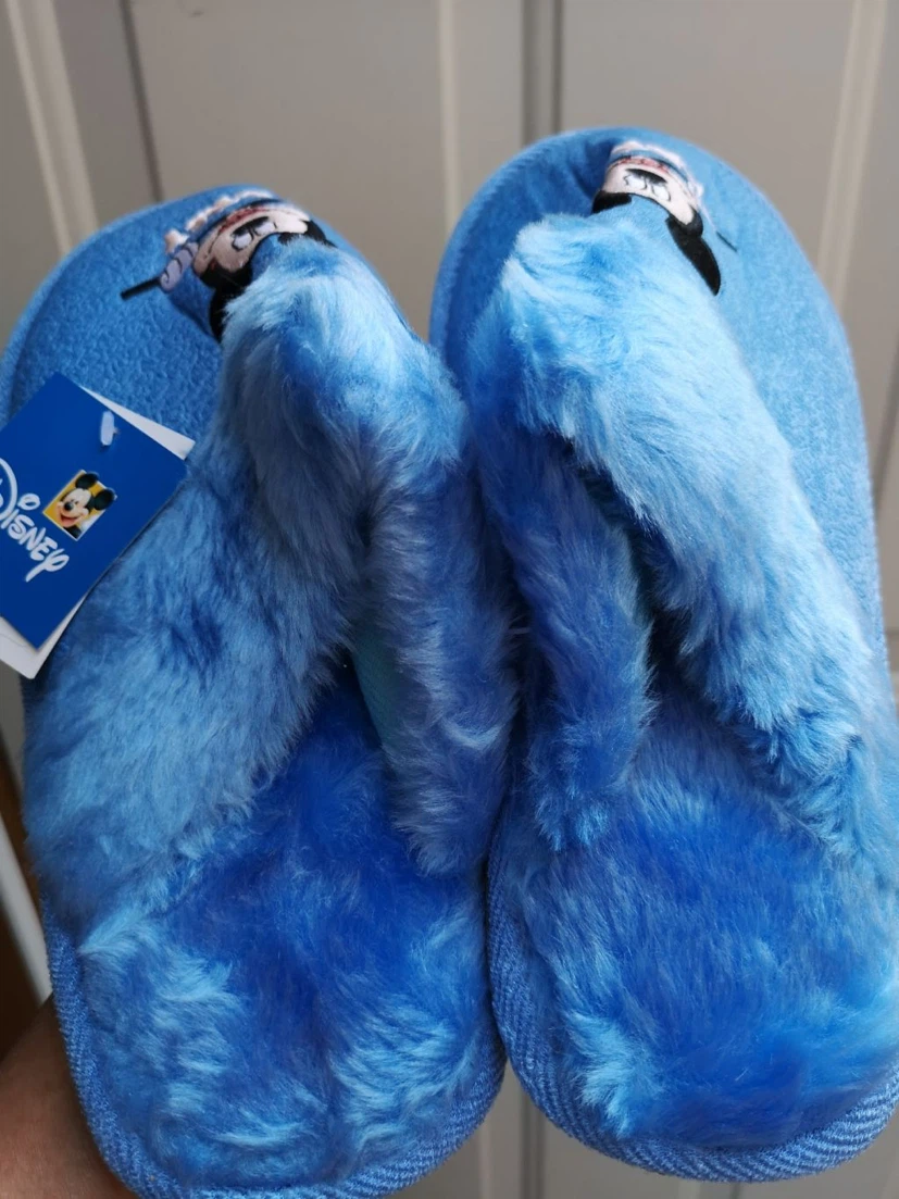 Disney Mickey Mouse Blue Slippers