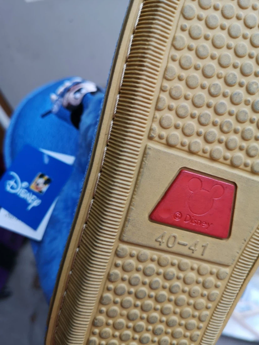 Disney Mickey Mouse Blue Slippers - photo 3