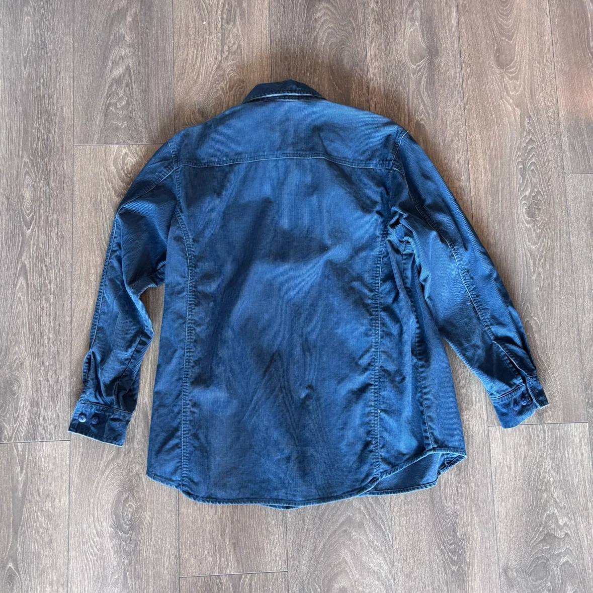 Cotton Ginny Blue Corduroy Shirt - M - photo 3
