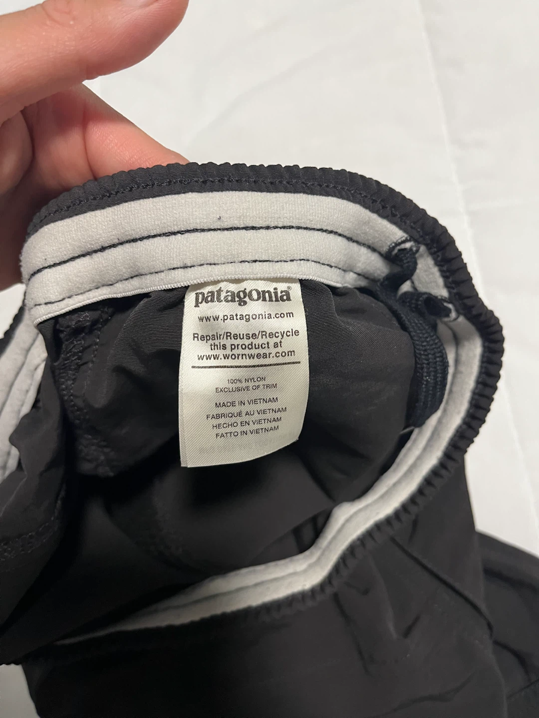 Patagonia Black Nylon Shorts - photo 3