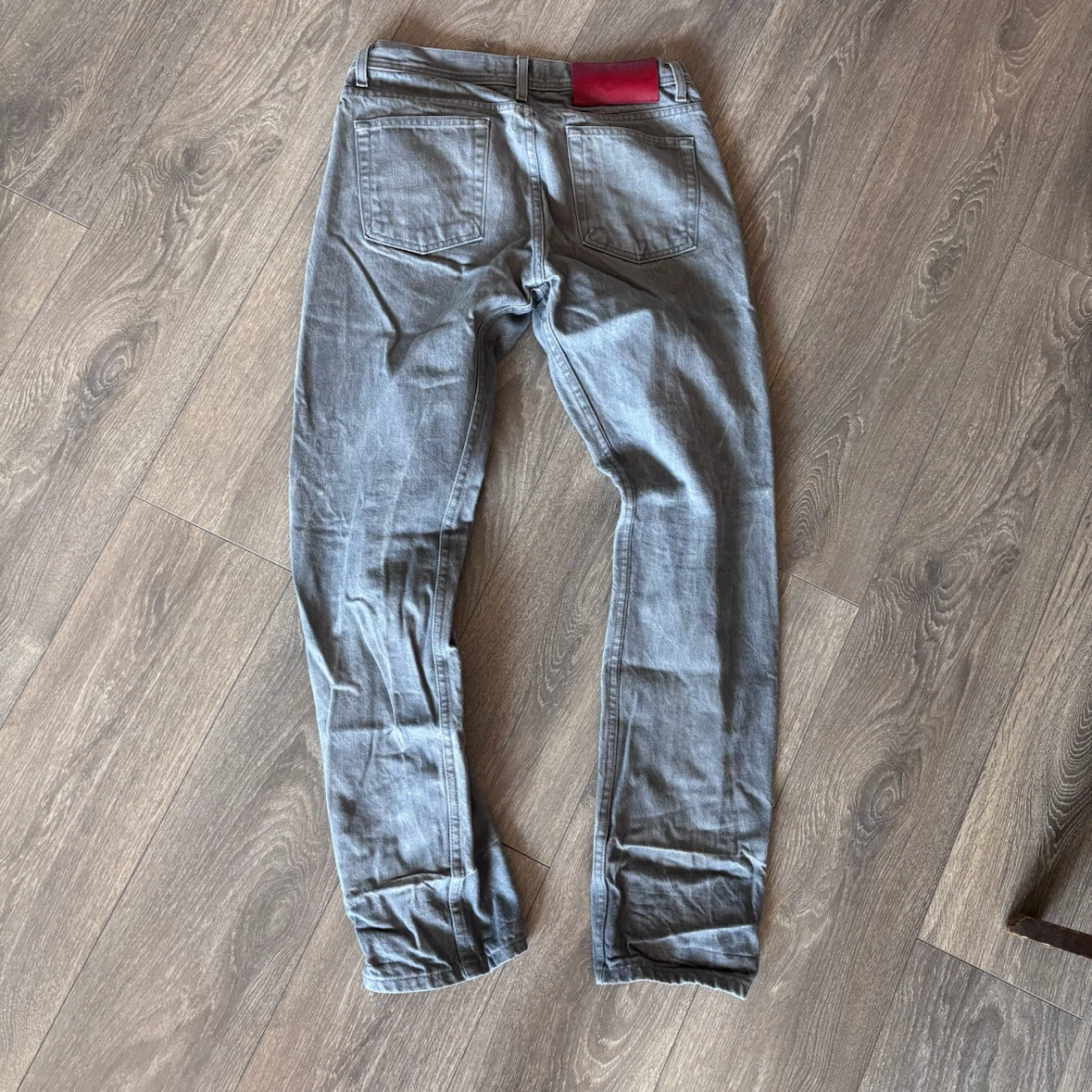 Naked & Famous Grey Denim Weird Guy Jeans - photo 4