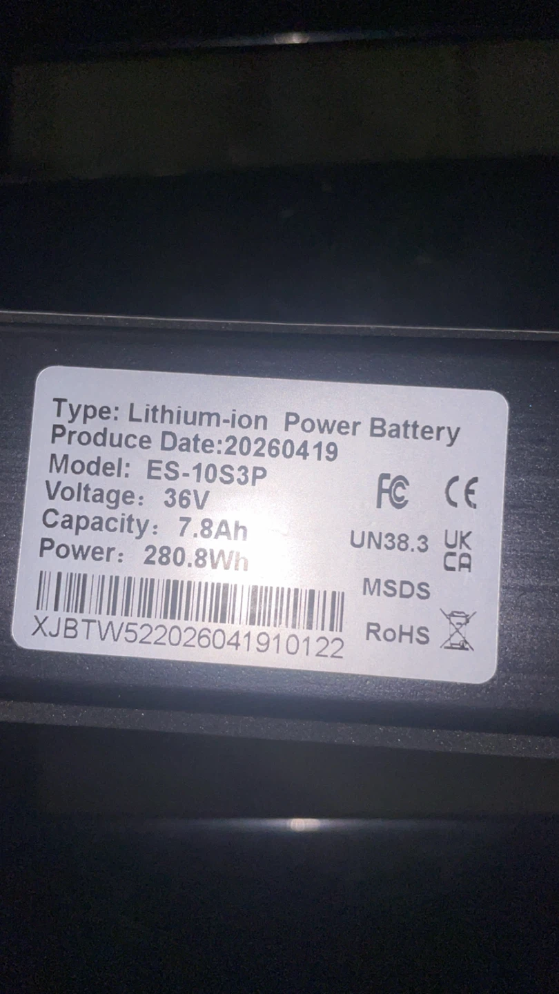 ELECTRIC SCOOTER Power Battery - ES-10S3P (BRAND NEW) - photo 5