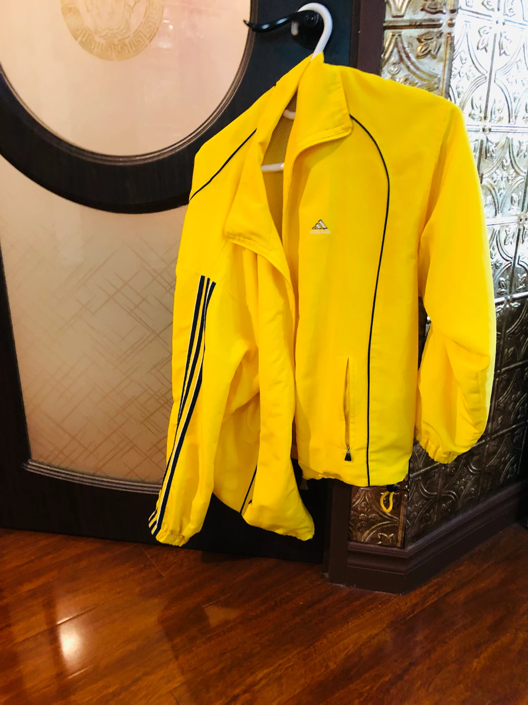 Popular Yellow  under sex Adidas Track Jacket