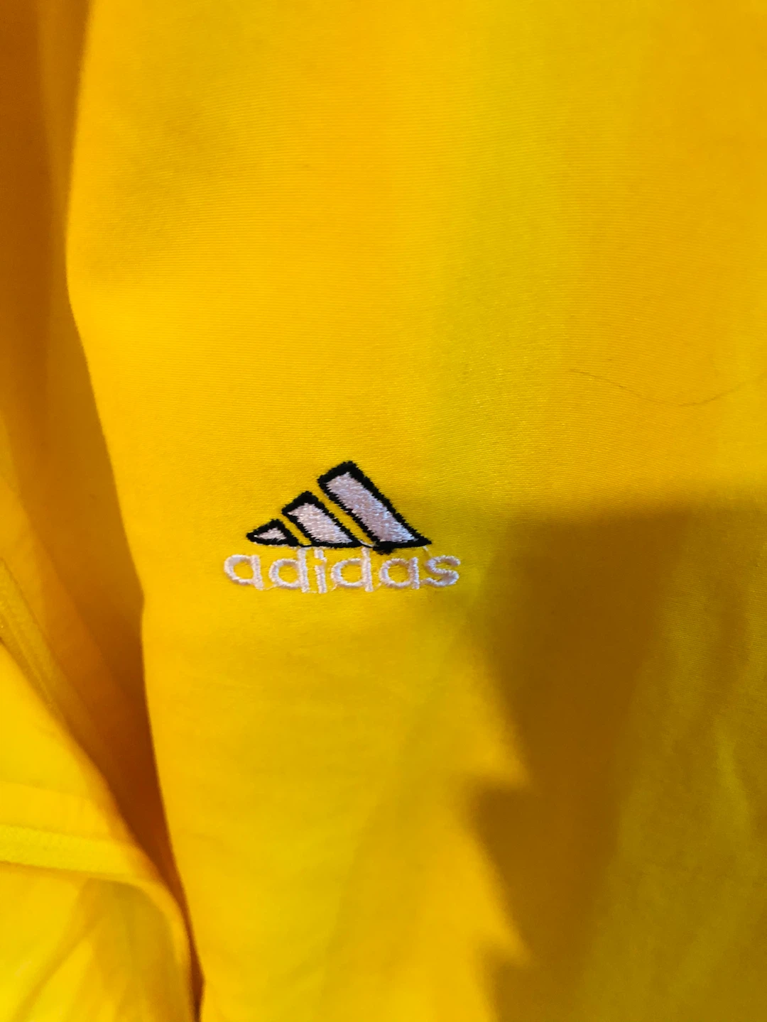 Popular Yellow  under sex Adidas Track Jacket - photo 2