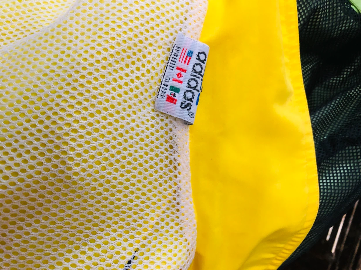 Popular Yellow  under sex Adidas Track Jacket - photo 4