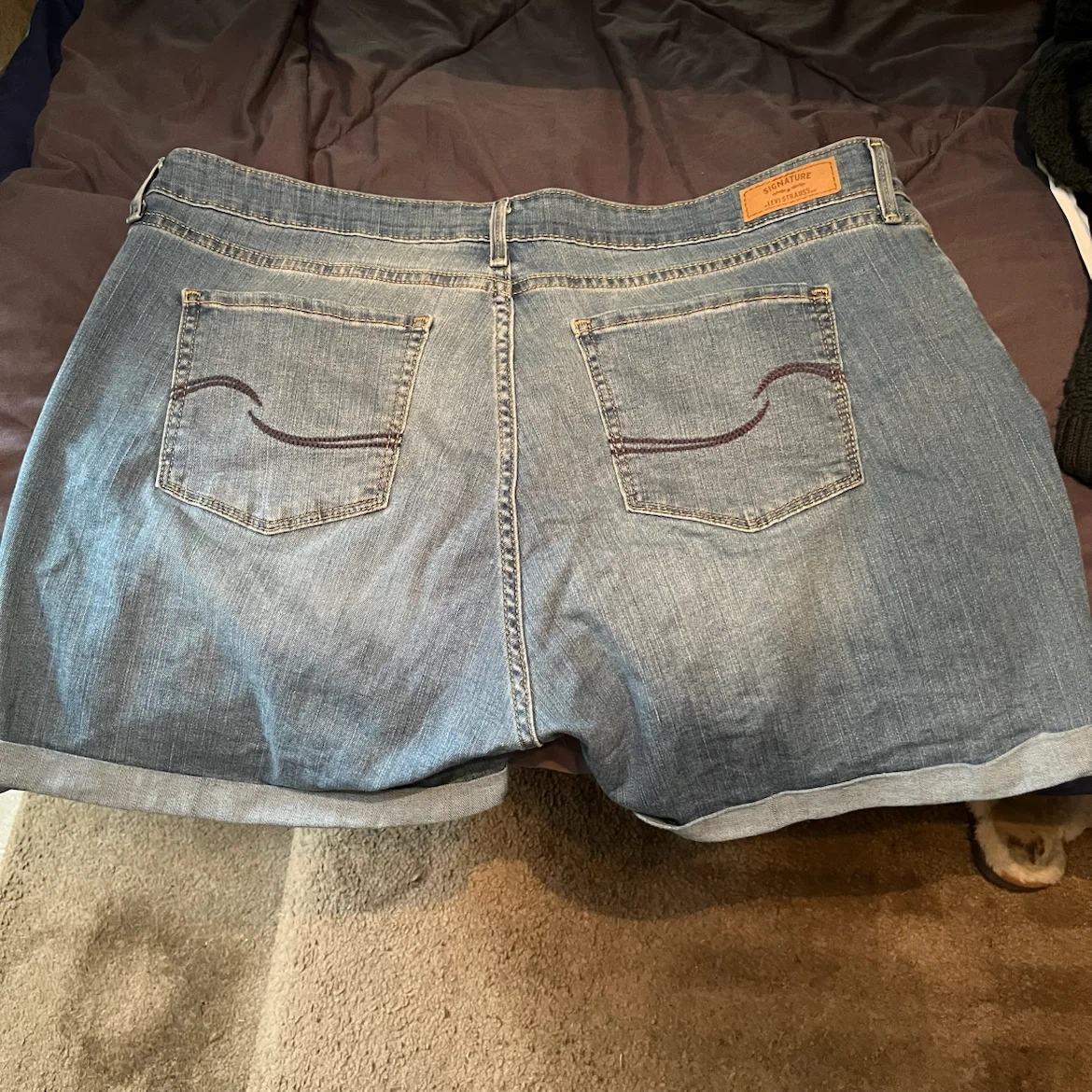 Levi Strauss Signature Modern Girlfriend Shorts - photo 2