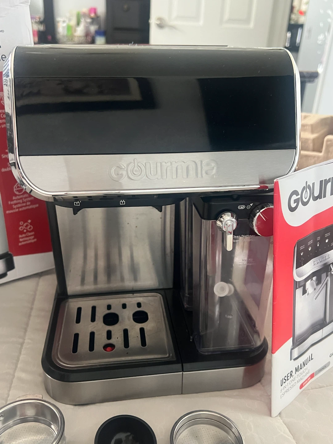 Gourmia 8-in-1 One-Touch Espresso Machine (Like New in Box!) - photo 4