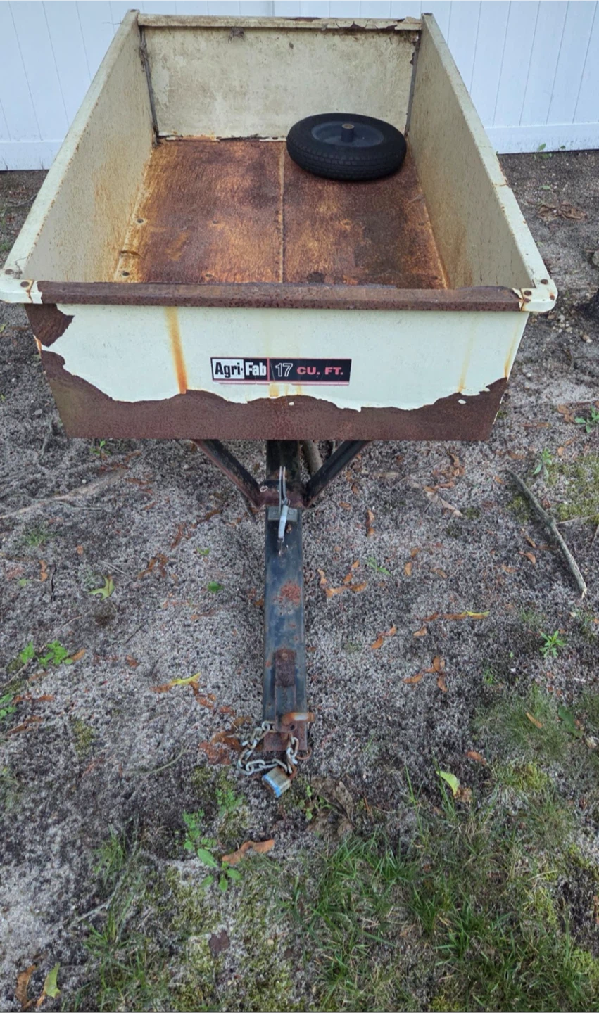 Large 17 cu ft Argo fab 1300lb trailer real tires