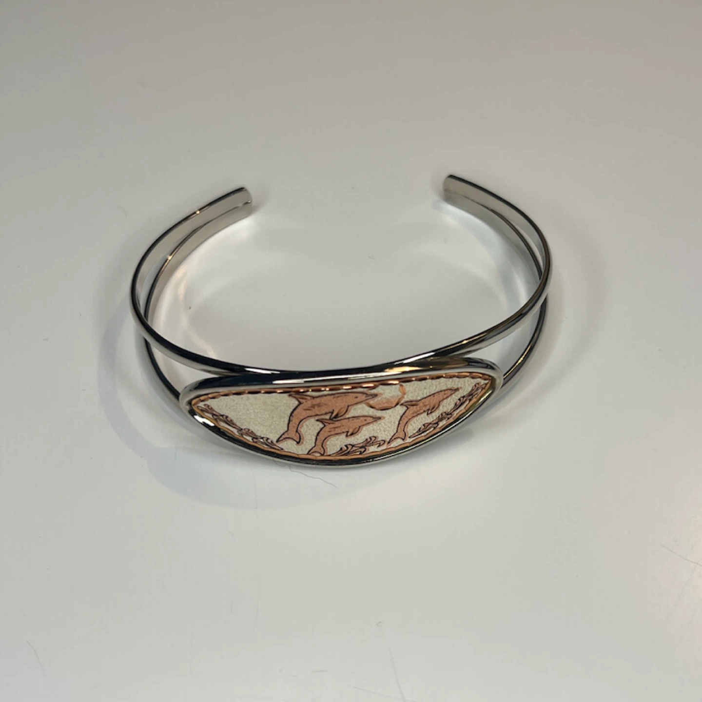 Dolphin Cuff Bracelet