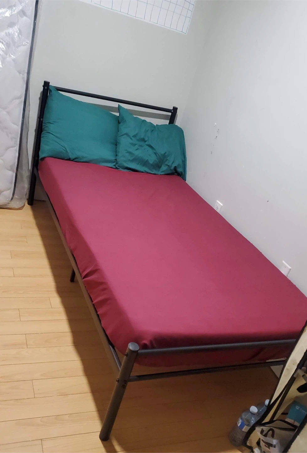 Black Metal Twin Bed Frame - photo 3
