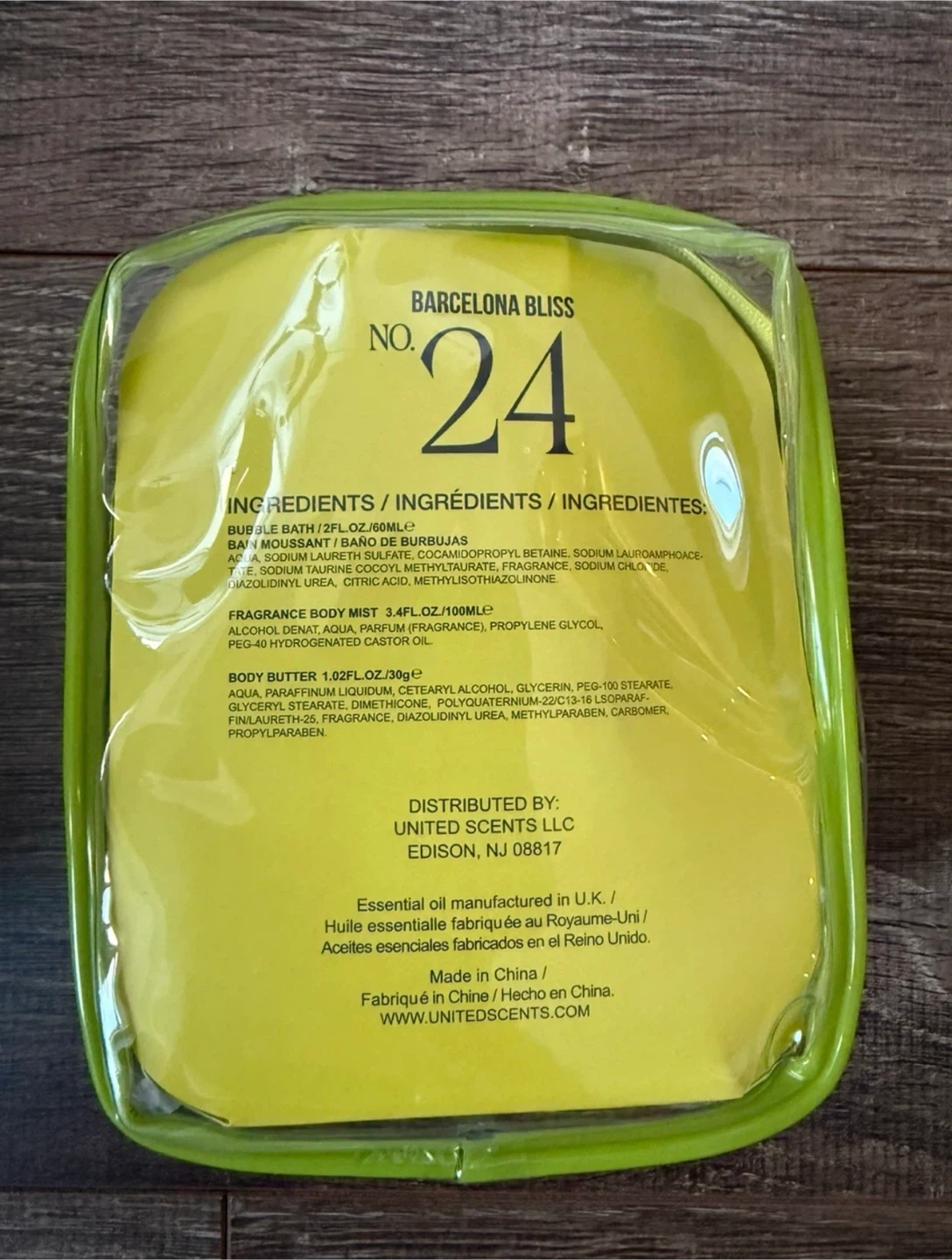 Barcelona Bliss No. 24 Bath & Body Set - photo 2