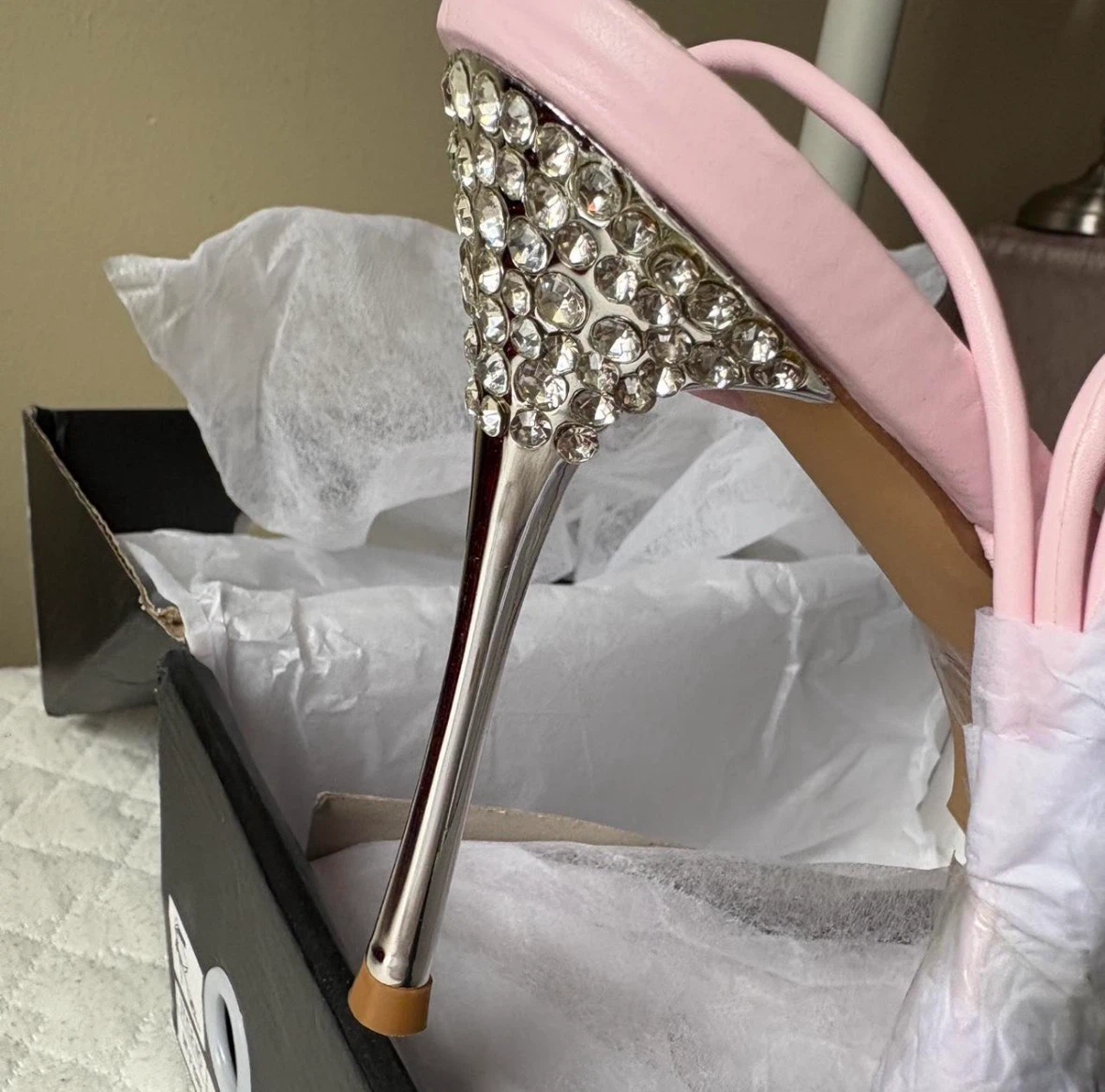Fashion Nova Pink Heels Size 10 - photo 2