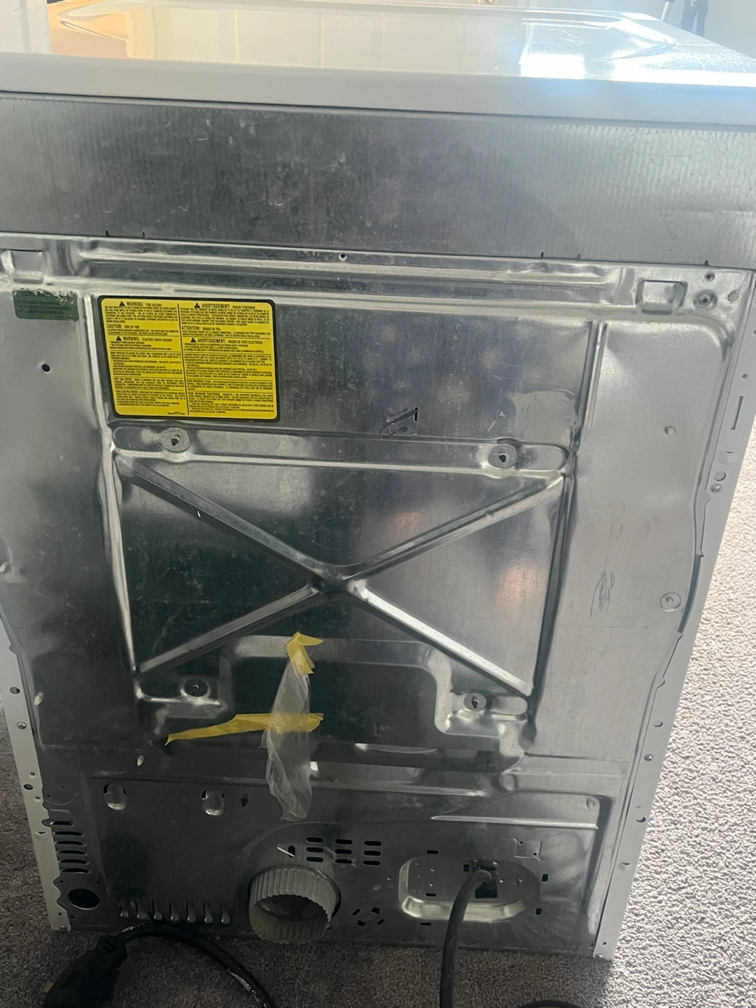GE Front-Load Electric Dryer – HE SensorDry (Works Great!) - photo 3