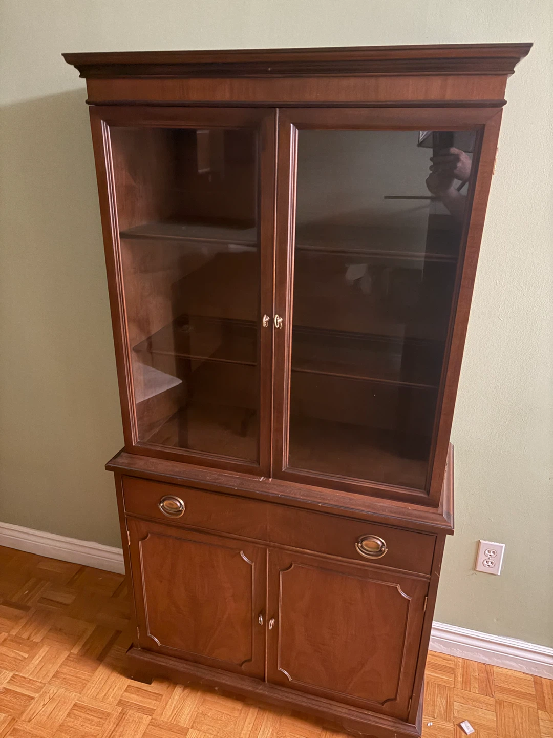Knechtel Solid Wood China Cabinet
