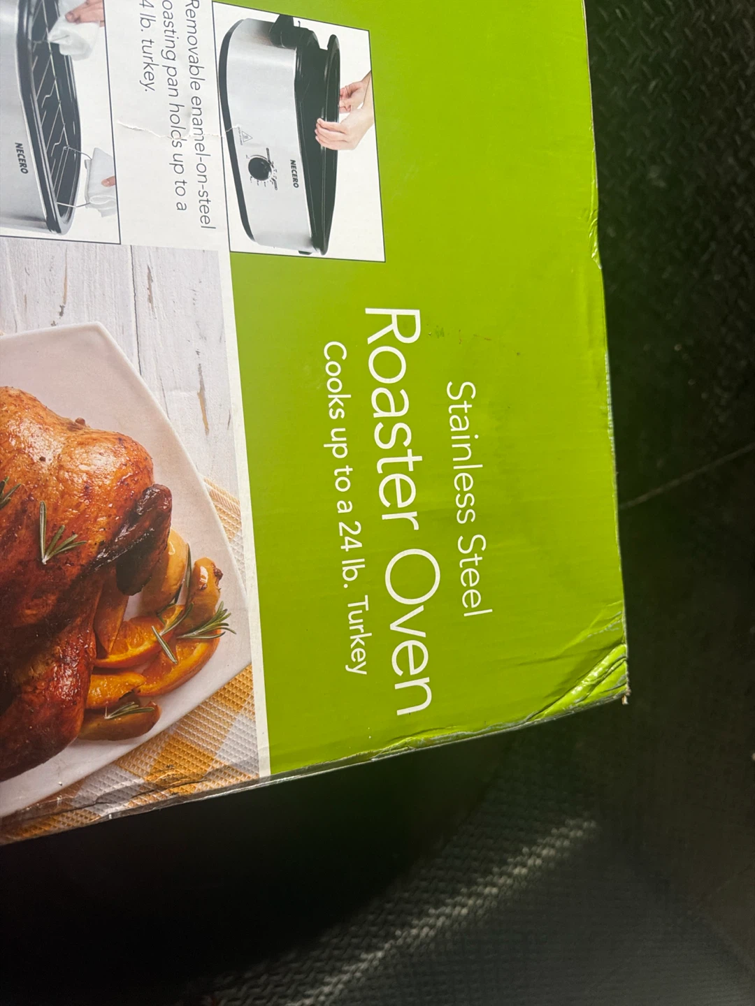 NECERO Stainless Steel Roaster Oven - photo 2
