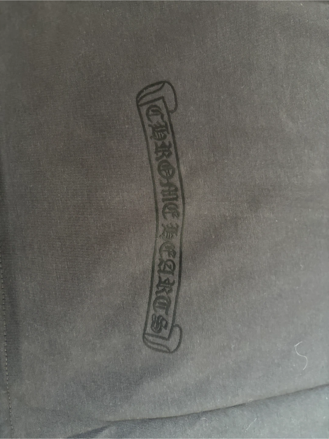 Black Rhinestone Chrome Hearts T-Shirt - photo 5