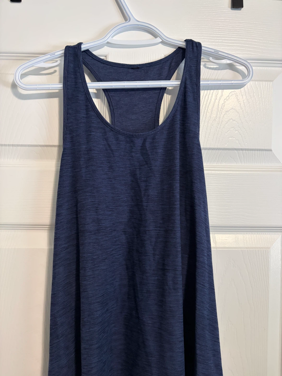 Navy Blue Racerback Tank Top