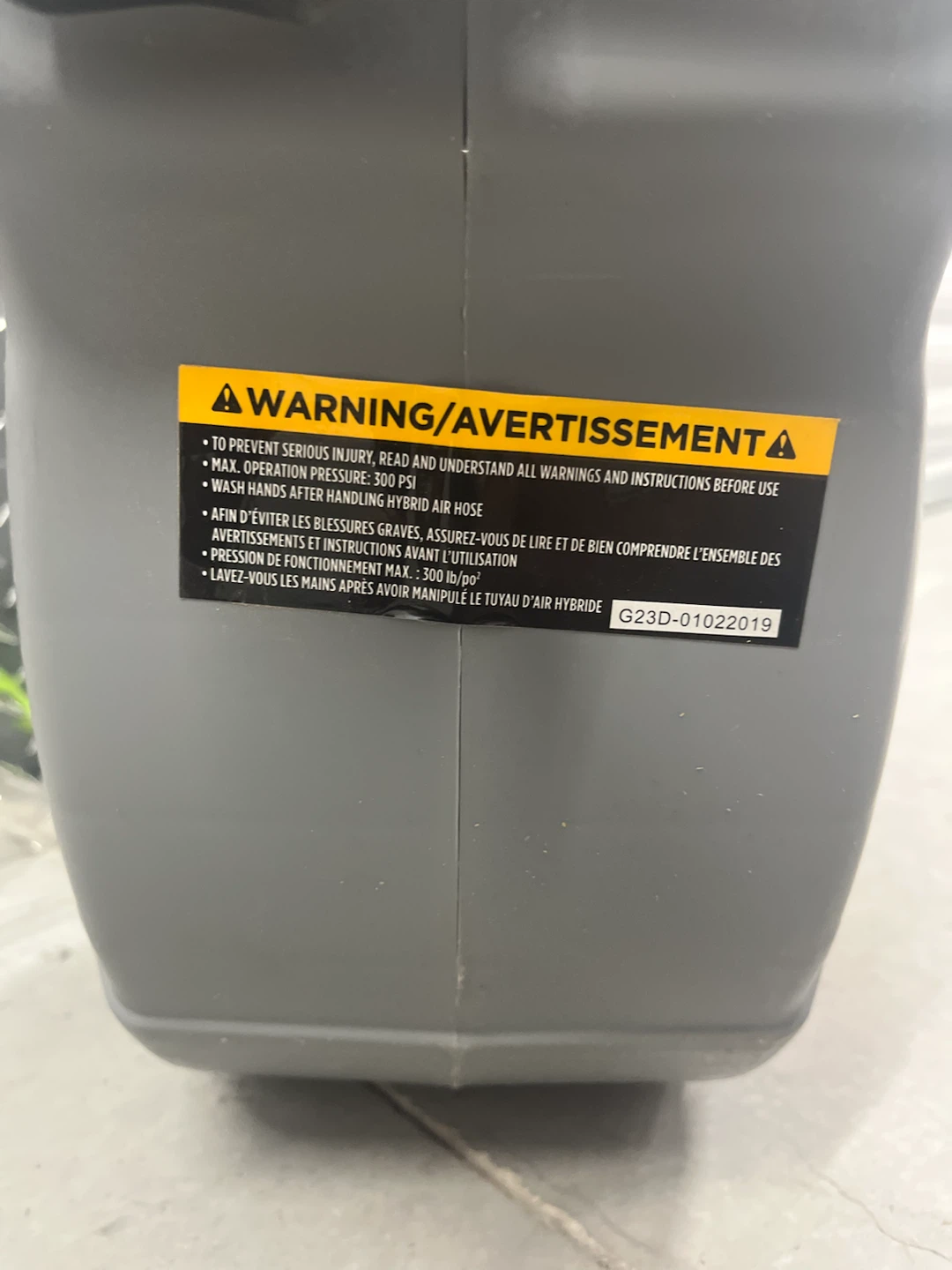 MAXIMUM Air Hose Reel with Hybrid Hose, 50-ft - photo 3