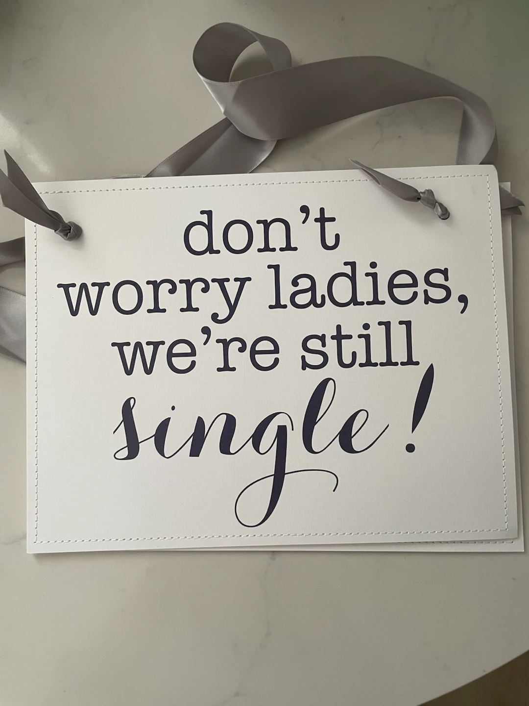 2 Ring Bearer/Flower Girl Signs - photo 2