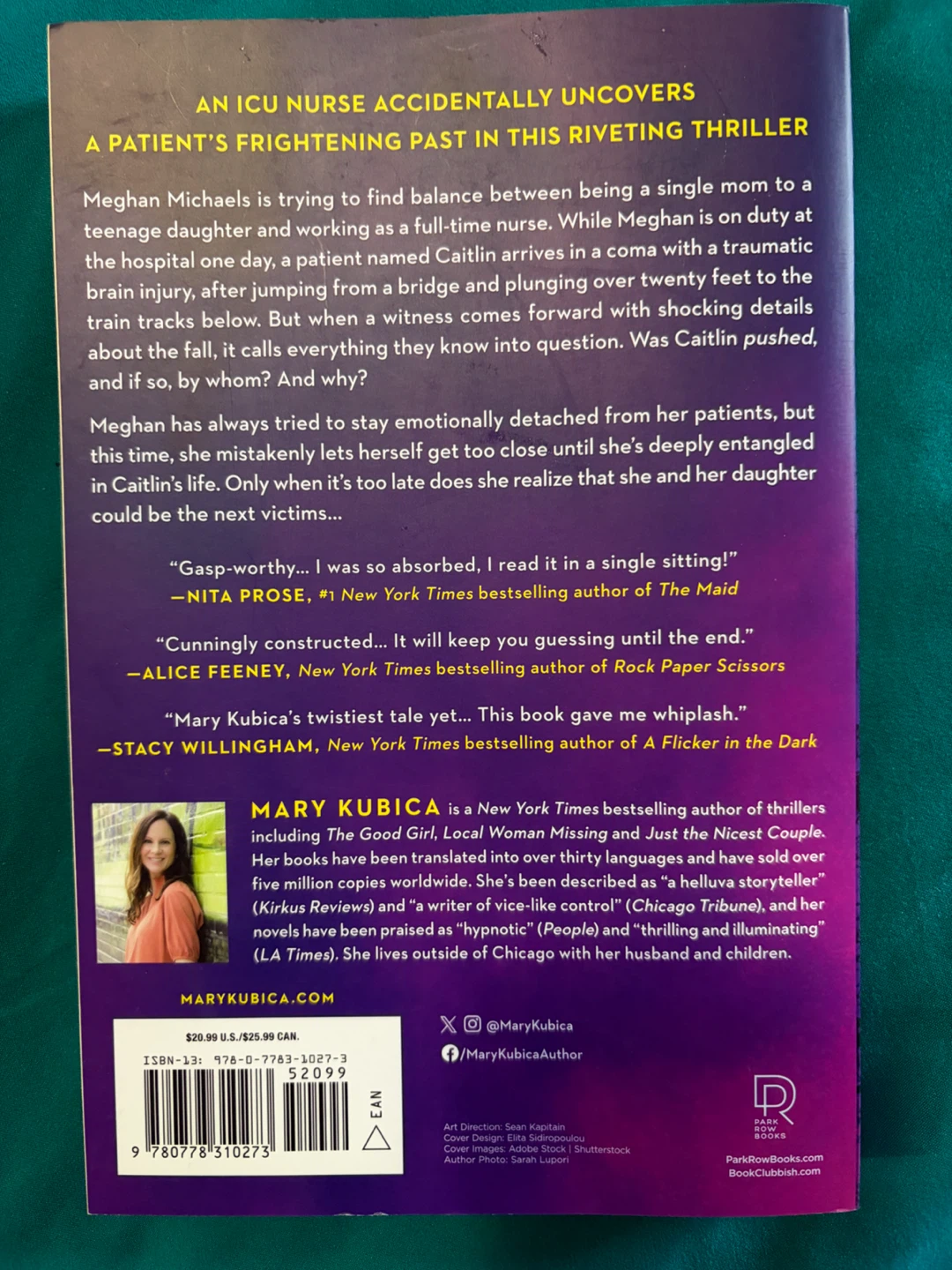 She's Not Sorry by Mary Kubica Novel - photo 2