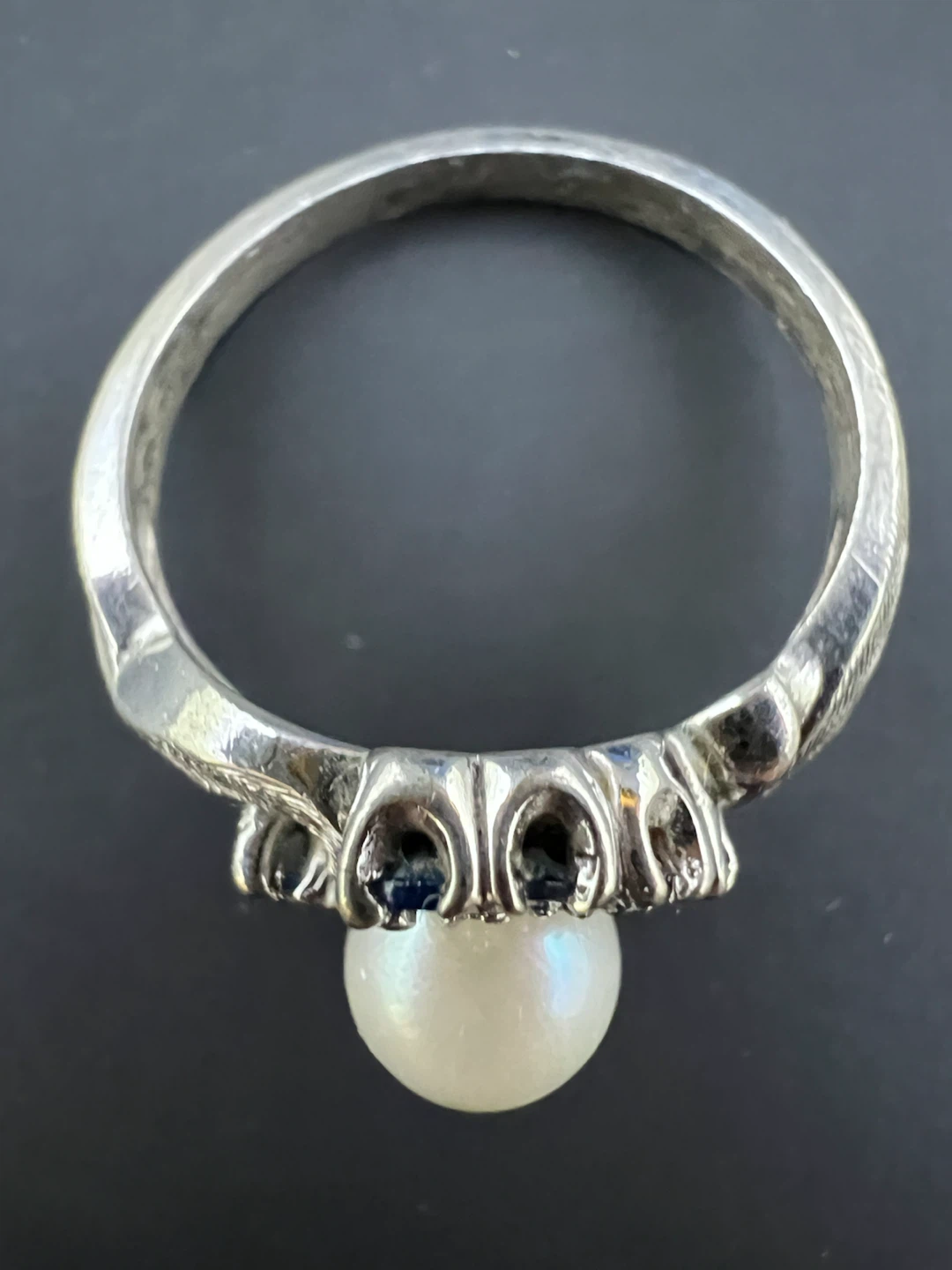 Vintage Art Deco Sterling Silver Ring - photo 2