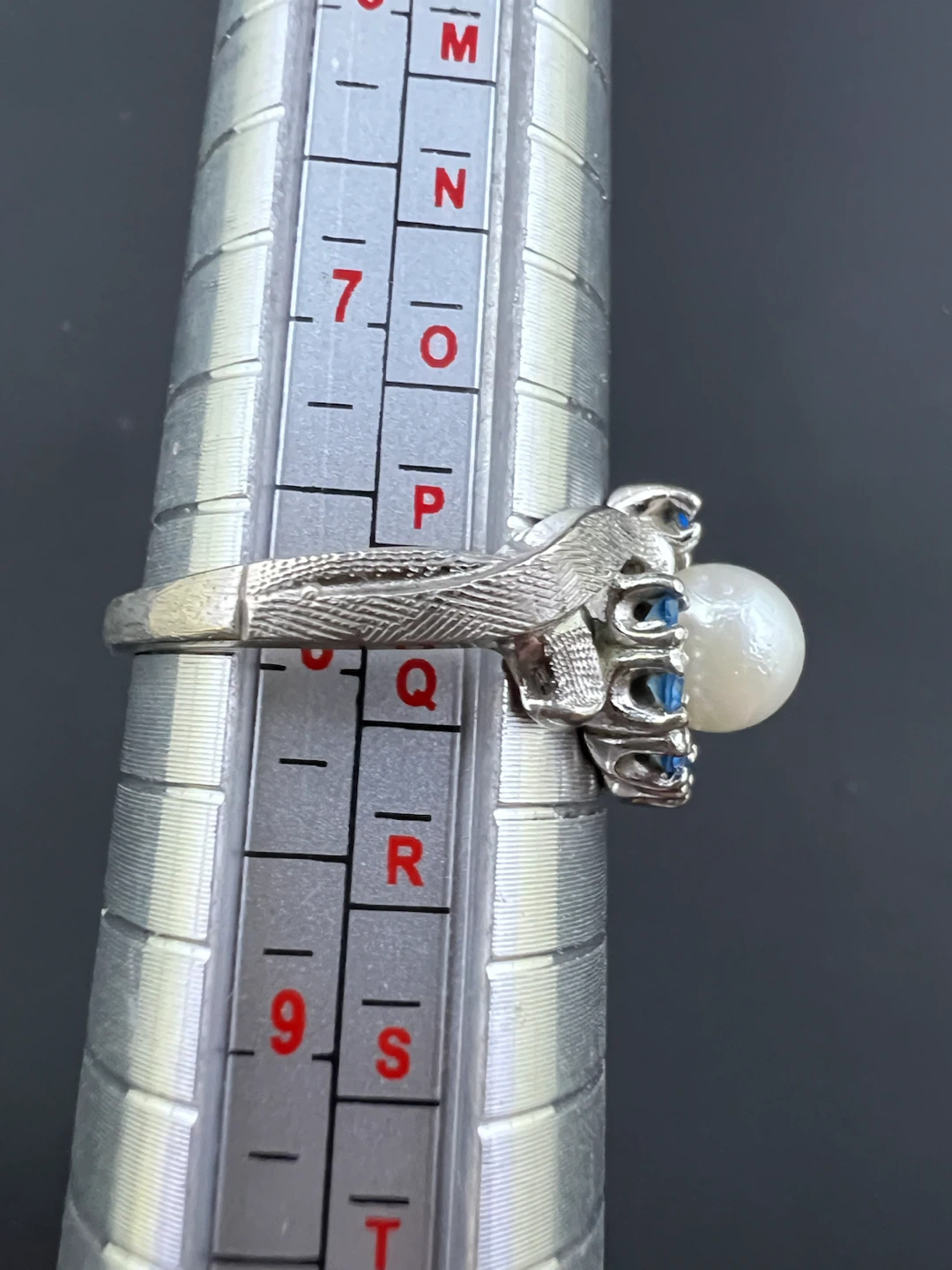 Vintage Art Deco Sterling Silver Ring - photo 4