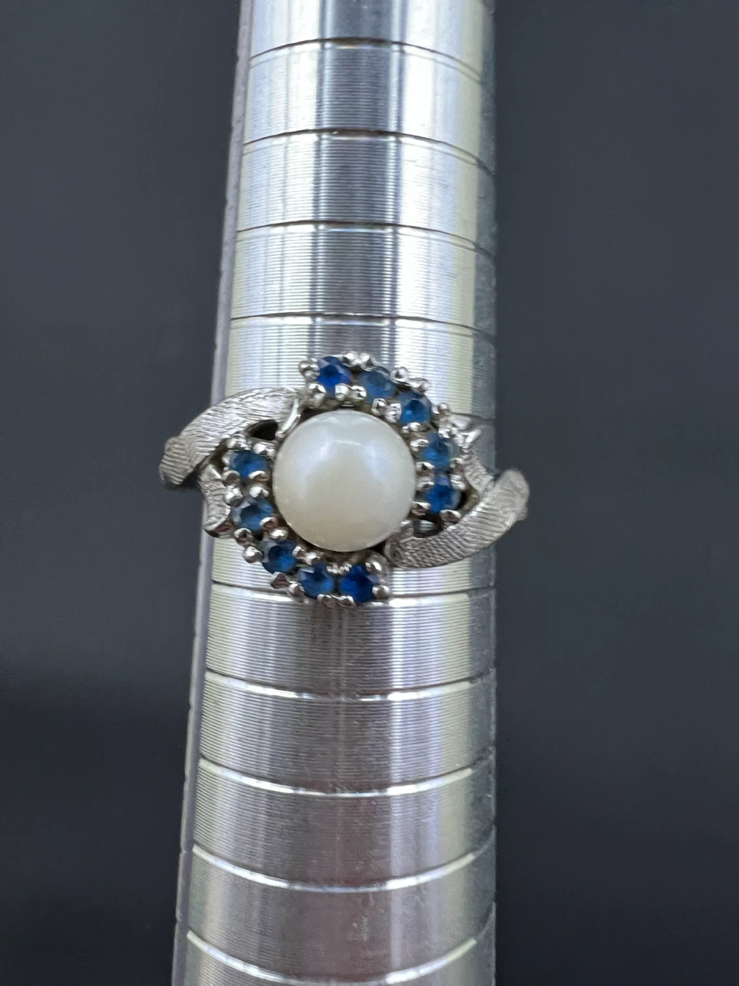 Vintage Art Deco Sterling Silver Ring - photo 5