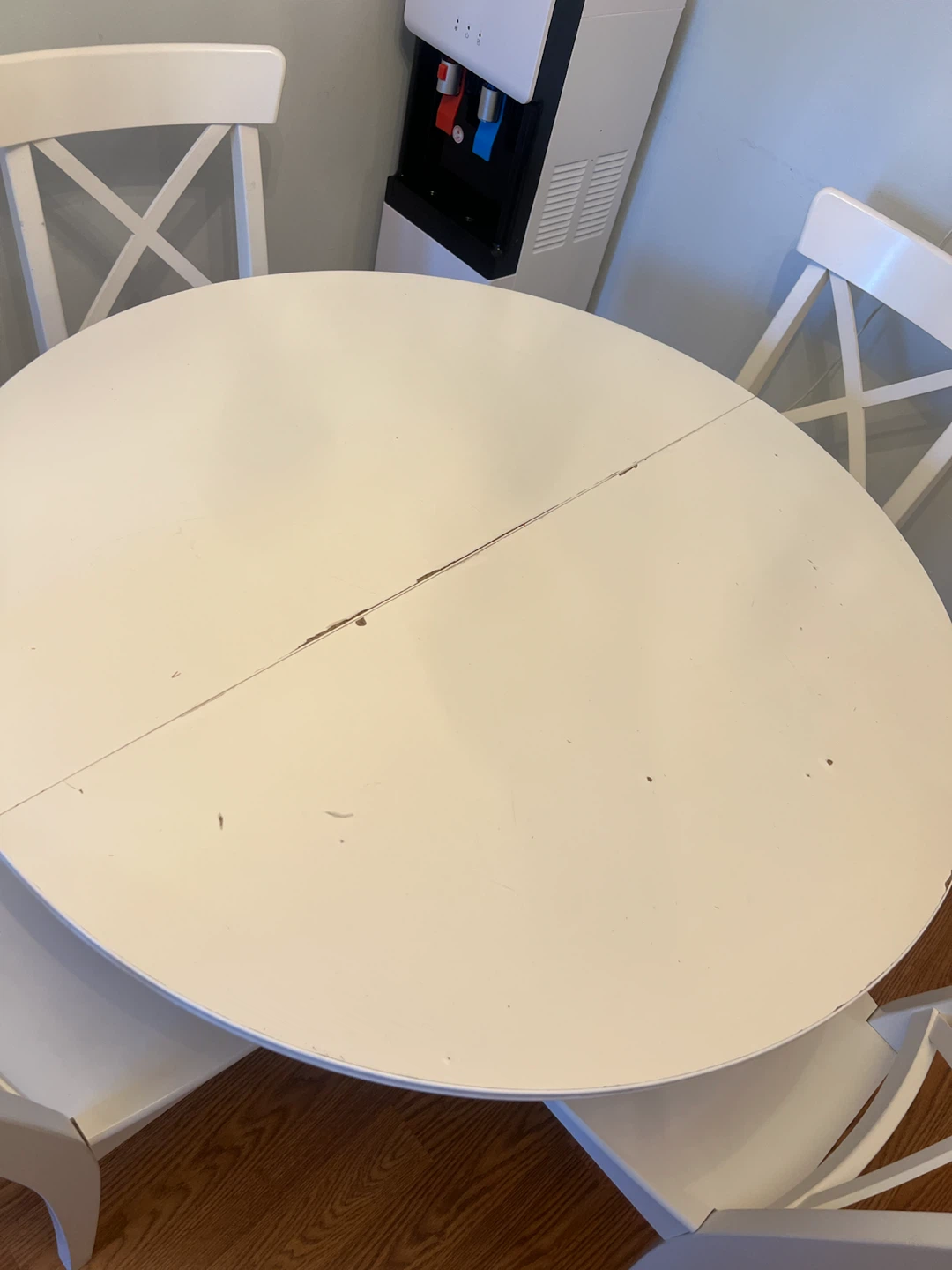 IKEA Extendable Dining Table with 4 Chairs - photo 4