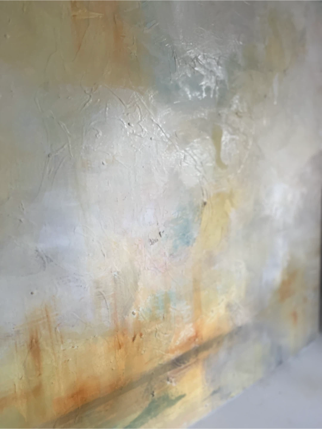 Large Landscape Abstract Painting 40x40” - photo 4