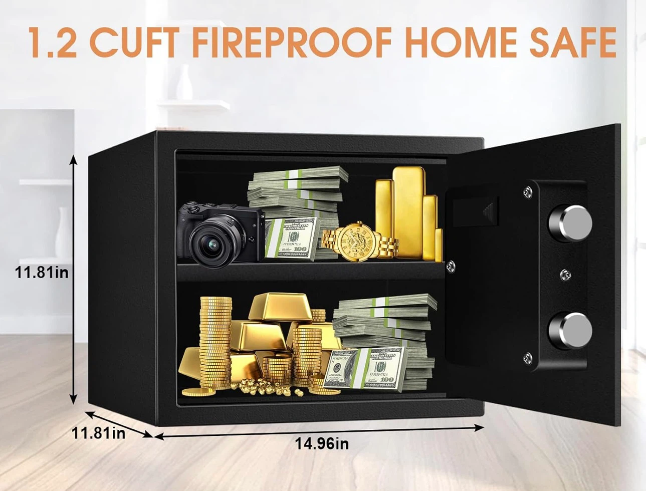 Security Safe Box with Keys and Manual - photo 5